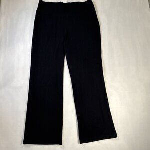 Lane Bryant Livi Active 18/20 Black Wide Leg Pant Activewear